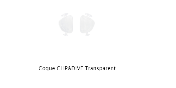 Lunettes masque de plong e Demetz clip dive Lunettes